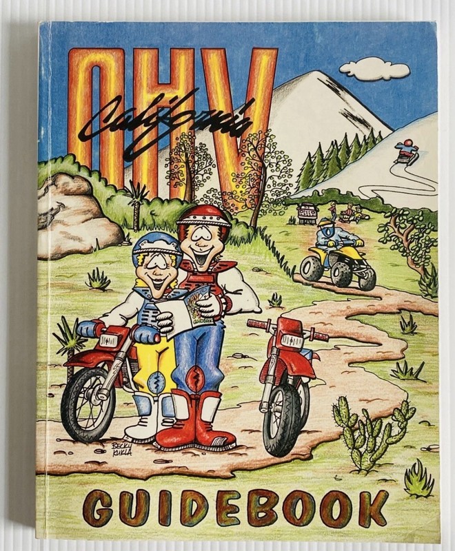 OHV California Guidebook Department of Parks Recreation 1991 Paperback Good