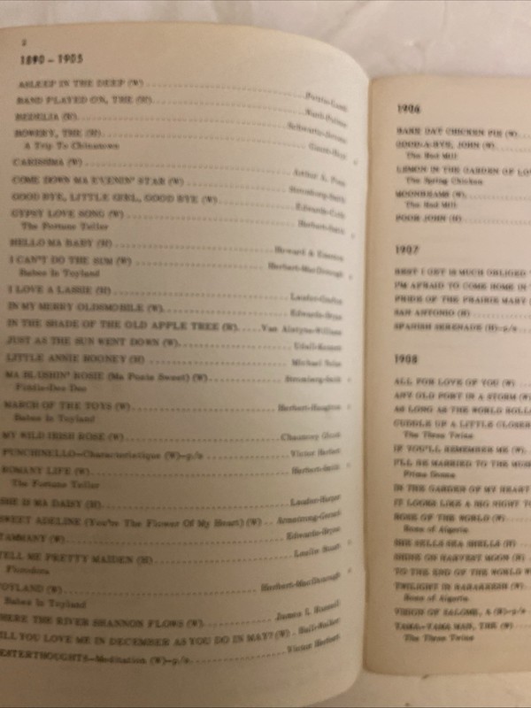 Music Publishers Holding 1890-1966 Music Hits Through The Years Warner Music gallery