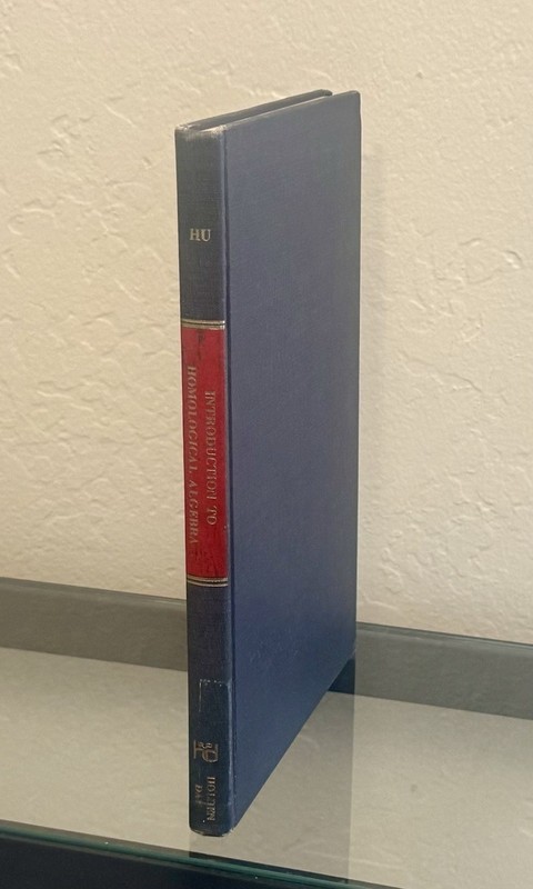 Introduction to Homological Algebra by Sze-Tsen Hu 1968 HC / 1st Edition