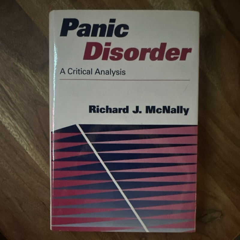 Panic Disorder: A Critical Analysis Hardcover Psychology Richard J. McNally Gui…