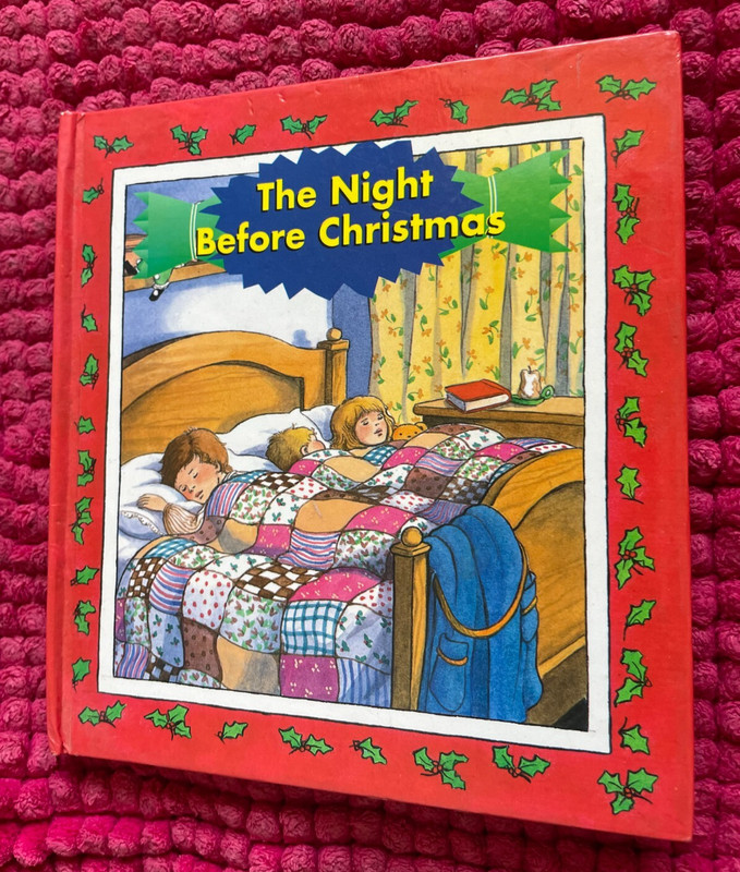 THE NIGHT BEFORE CHRISTMAS. PETER HADDOCK. JENNY PRESS. 15.5 BY 14.5CM