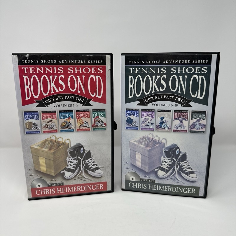 Tennis Shoes Adventure Series Parts 1&2 by Chris Heimerdinger Books 1-10