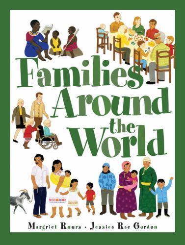 Families Around the World – hardcover, Margriet Ruurs, 9781894786577
