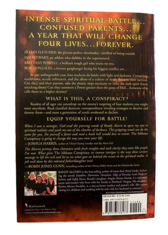 2 Novels by Randy Alcorn- The Ishbane Conspiracy & Lord Foulgrin's Letters gallery