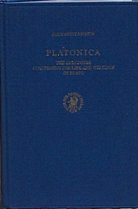 Platonica: The Anecdotes Concerning the Life and Writings of Plato