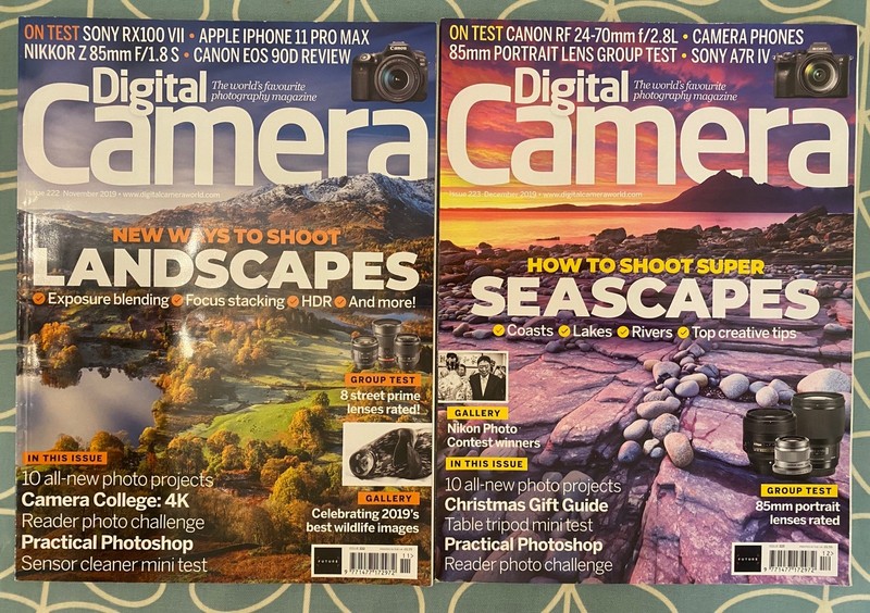 9x Digital Camera Magazines bundle job lot photo photography winter shooting gallery