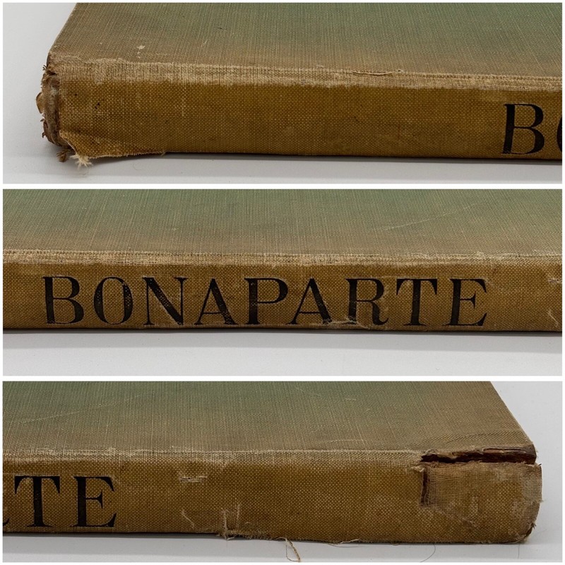 Bonaparte by Georges Montorgueil Antique Decorated Cloth Paris France Book 1910 gallery