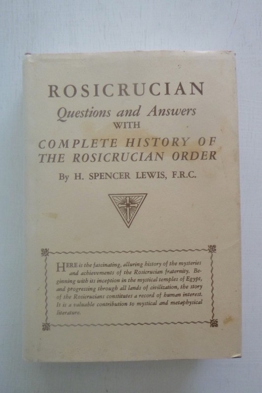 Rosicrucian by H. Spencer Lewis (hardcover, 1993)