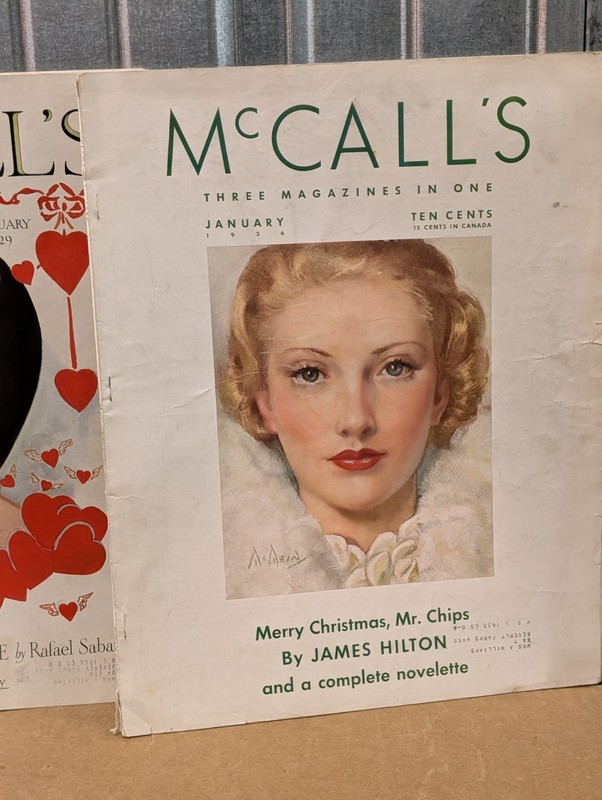 Lot (3) Issues McCalls Magazine Women's Valentine's Day Vintage Fashion gallery