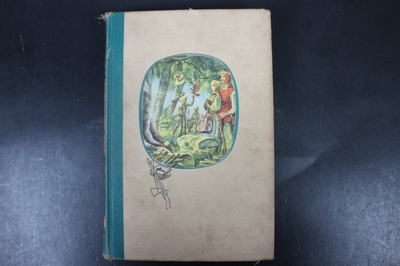 Swiss Family Robinson Johann Wyss 1949 Illustrated Lynd Ward Grosset Dunlap