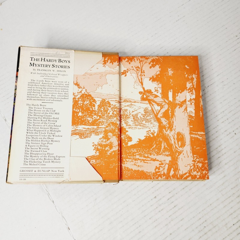 The Hardy Boys "The Sinister Sign Post" # 15 F.W. Dixon Unabridged 215 Pgs 1940s gallery