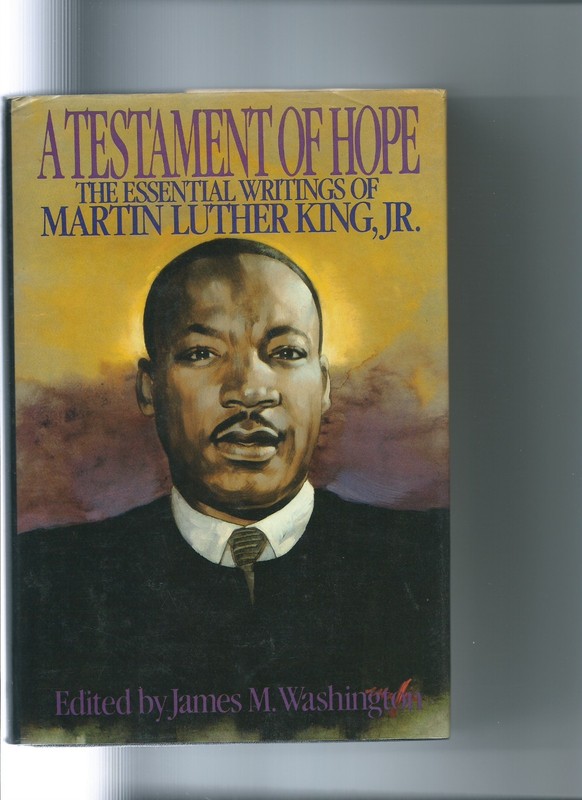 MARTIN LUTHER KING JR. — A teasament of hope — Hardcover — 676 pages! — 1986