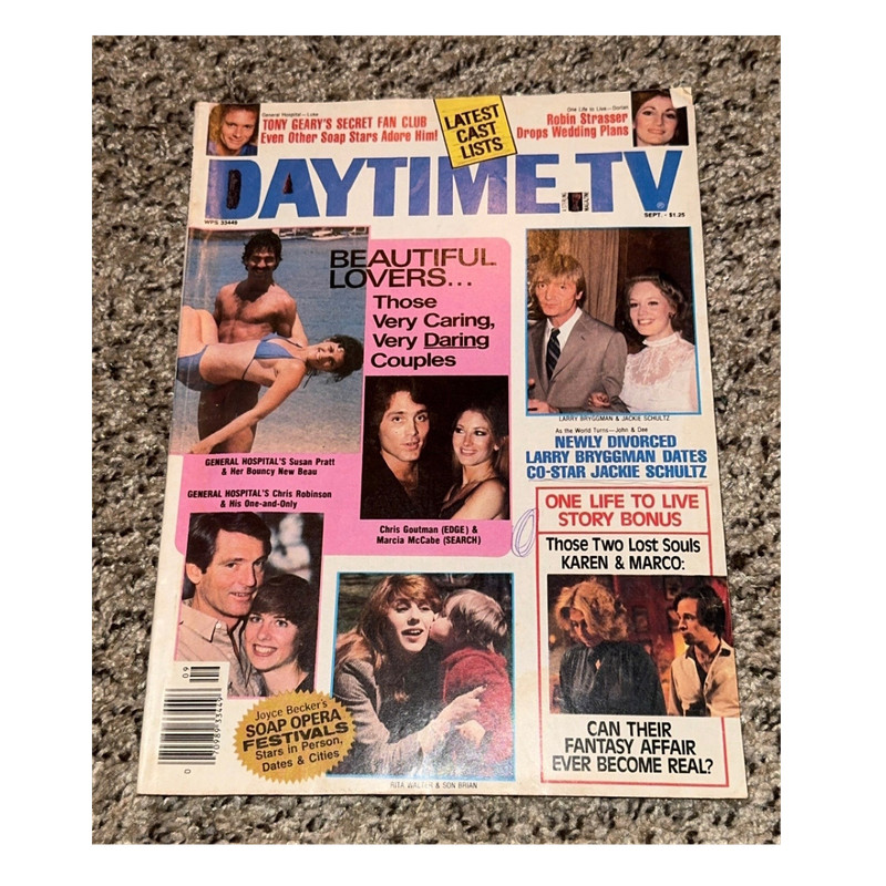 Daytime TV, Sept 1981 Issue 9 (Soap Opera, Celebrity, Movies & TV Illustrated)