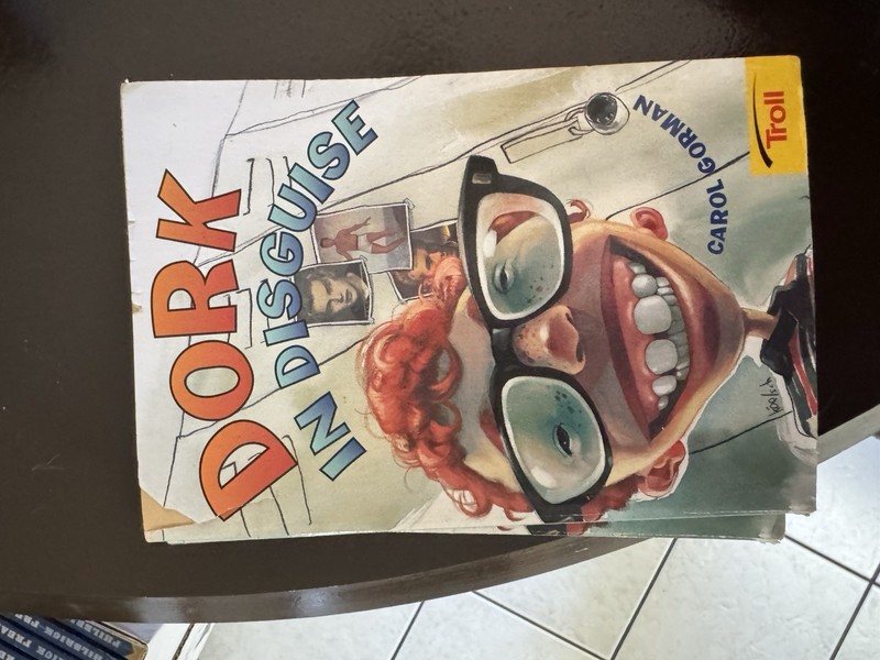 Lot of 3 Dork in Disguise by Carol Gorman PB Juvenile Fiction Ages 9-12 Troll
