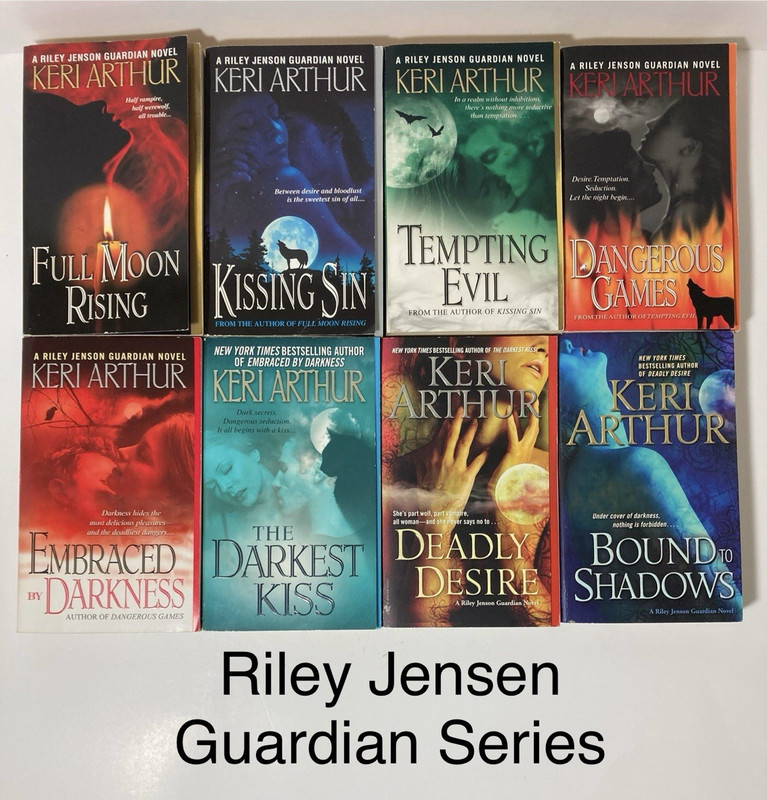 Lot 14 - Keri Arthur Near COMPLETE Series: Riley Jensen 1-8 + Dark Angels 1-5, 7 gallery