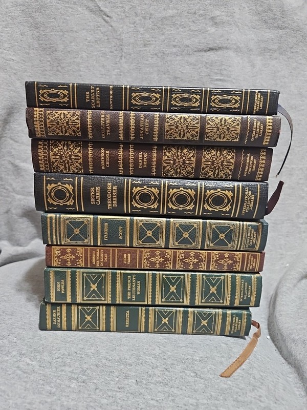 Lot of 9 International Collectors Library HC Vintage Classics Old Decor Staging