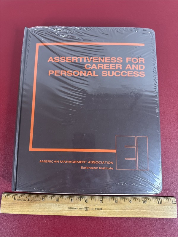 AMACOM: Assertiveness for Career and Personal Success, Cassette Course–NEW