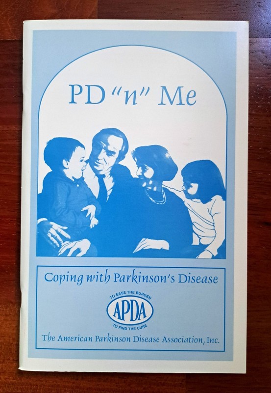 «PD «n» Me» Booklet, from The American Parkinson Disease Association, 69 Pages