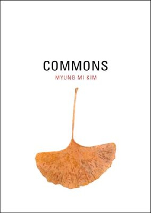 Commons Paperback Myung Mi Kim