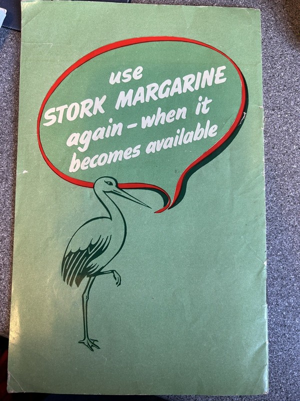 Vintage c1950 Stork Margarine 70 Selected Recipes Cookery Booklet 16 pages gallery