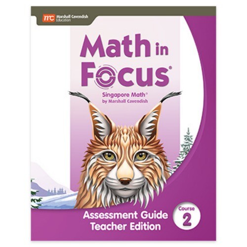 7th Grade 7 Math In Focus Assessment Guide Teacher Edition 2020 Course 2