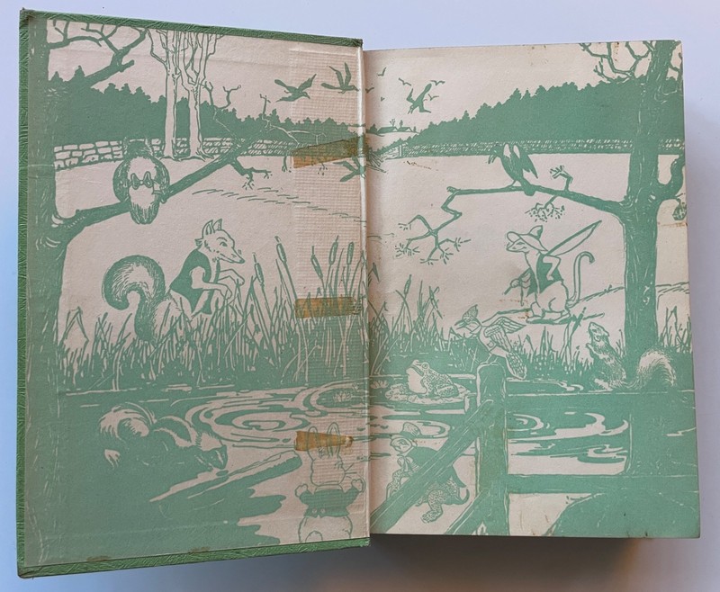Mother West Wind “Why” Stories by Thornton W. Burgess 1915 FREE S/H! Spine Decor gallery