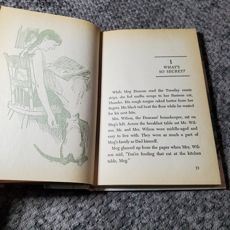 Meg and the Disappearing Diamonds Holly Beth Walker 1969 Whitman Mystery Book gallery