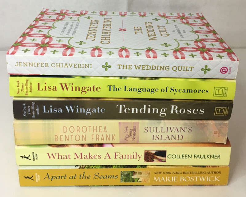 Women’s Fiction Lot of 6 – Small Town / Rural – Bostwick Frank Faulkner Wingate