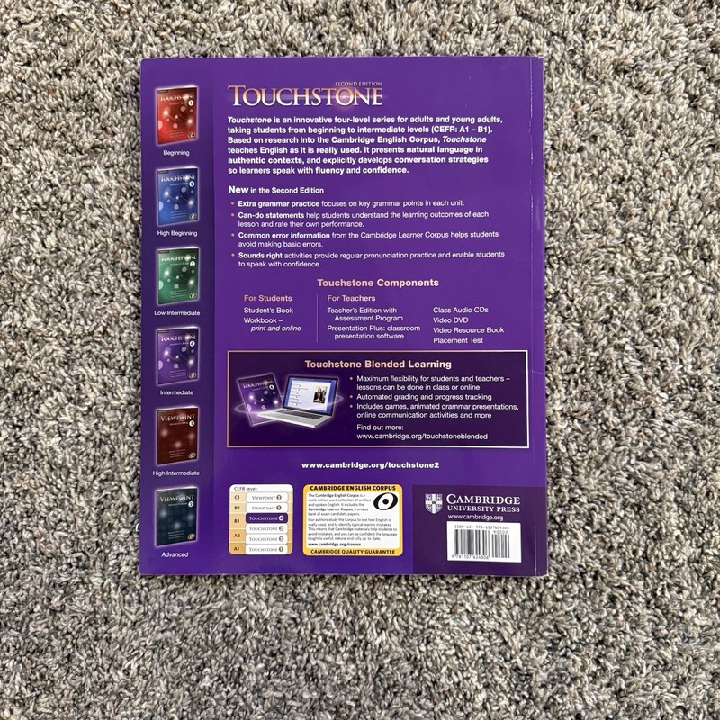 Touchstone Level 4 Student's Book by McCarthy, Michael Pre Ownnes 10% Filled gallery