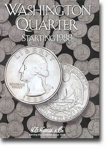 WASHINGTON QUARTERS #4 1988-19, H.E Harris