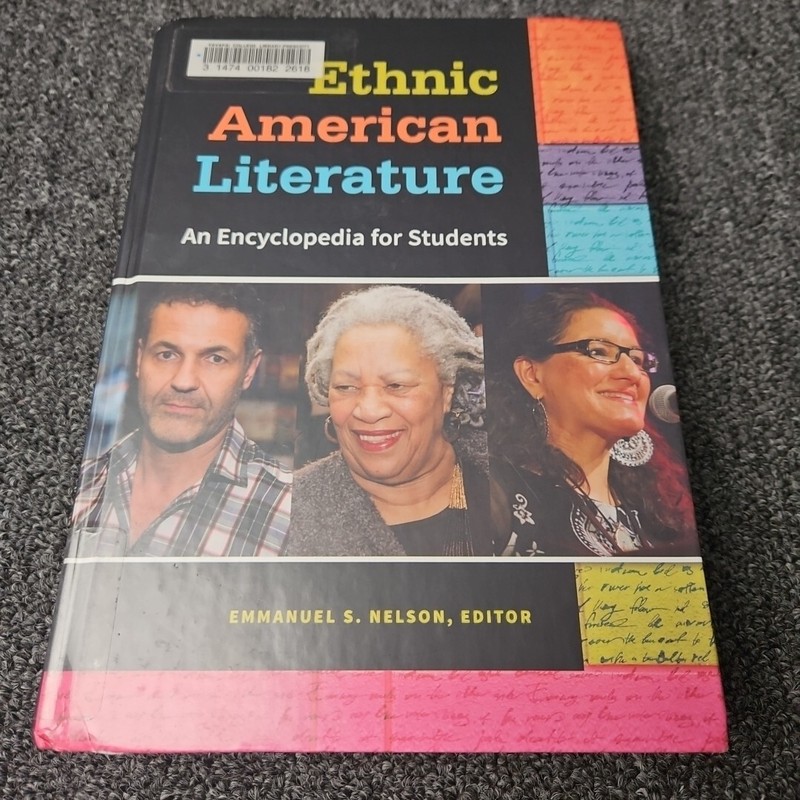 Ethnic American Literature An Ecyclopedia For Students Emmanuel Nelson