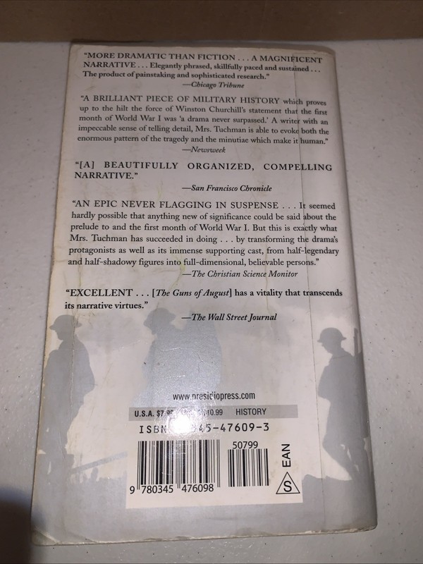 2004 The Guns of August - Mass Market Paperback By Barbara W. Tuchman gallery