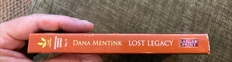 Romance Crime Vintage Pb, Lost Legacy by Mentink, Harlequin 67509, 2012, NF gallery