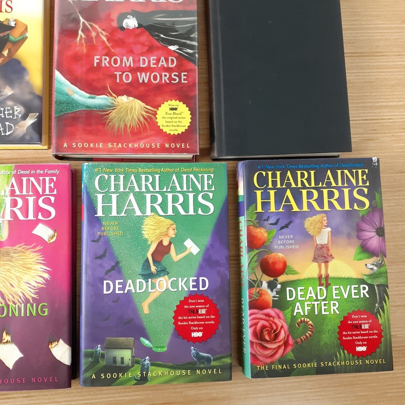 Charlaine Harris SOOKIE STACKHOUSE True Blood Complete Series Lot of 13 HC Books gallery