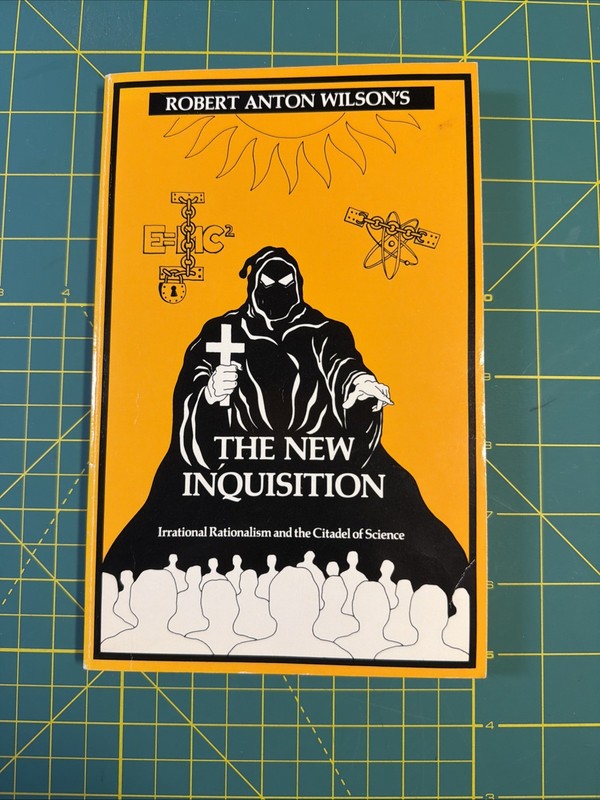 New Inquisition Robert Anton Wilson 1986 1st Falcon Press Occult PB