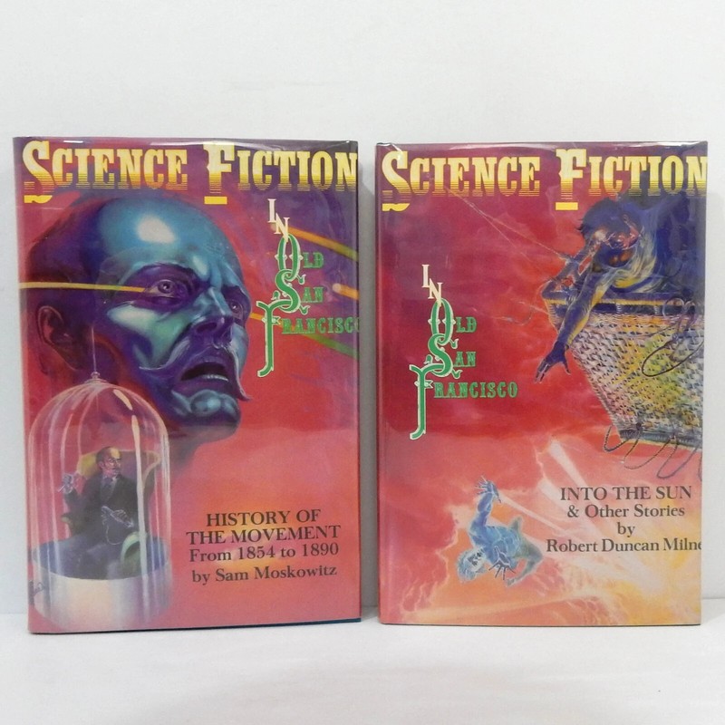 Science Fiction In Old San Francisco: History & Stories 2 Vols Signed by Editor