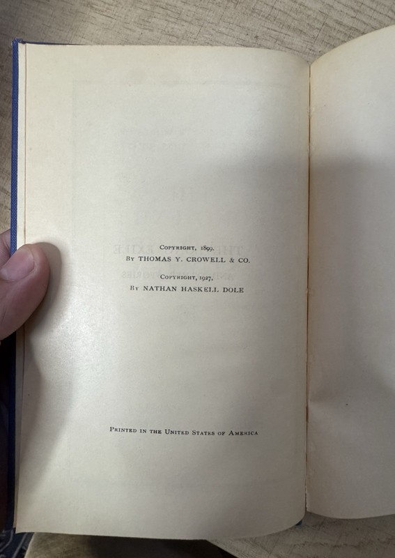 1927 Lyof N. Tolstoi RARE 5 Vol. Lot Incomplete Set War And Peace, Anna Karenina gallery