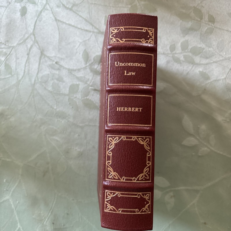Vintage 1988 Special Edition Legal Classics Library "Uncommon Law" A.P. Herbert gallery