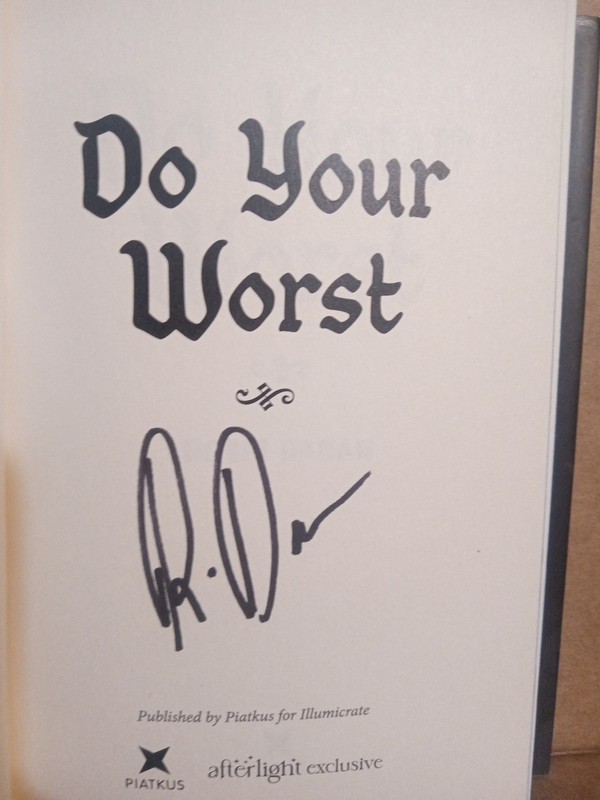 SIGNED-- Do Your Worst by Rosie Danan--2023 Afterlight Exclusive Hardcover gallery