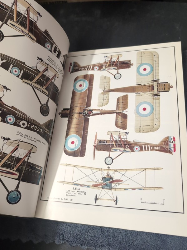 Aircraft in Profile, Volume 1, 1969 HB DJ Color Illustrations Planes gallery