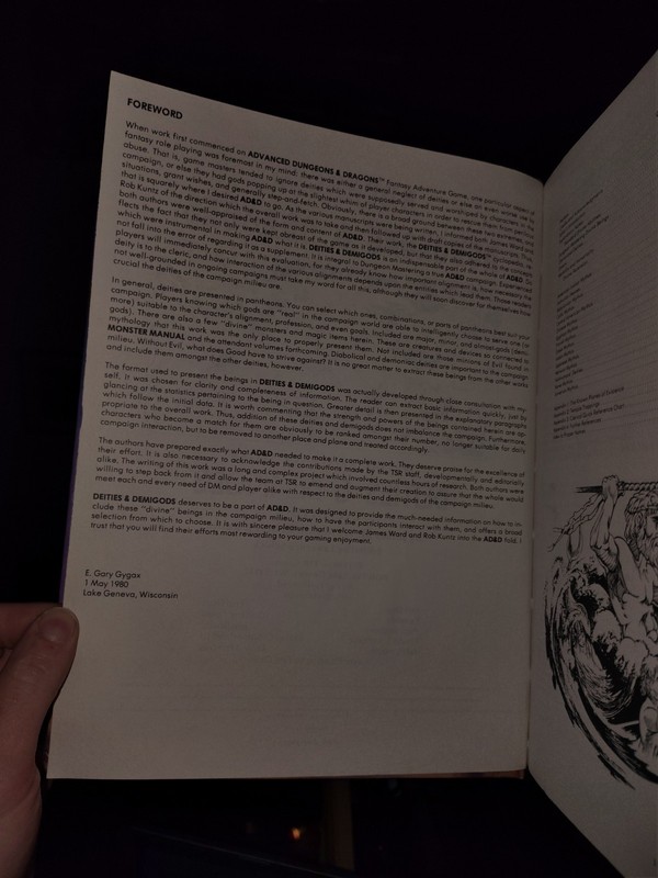 Deities and Demigods, Legends and Lore by James M. Ward, Robert J. Kuntz 2013 gallery