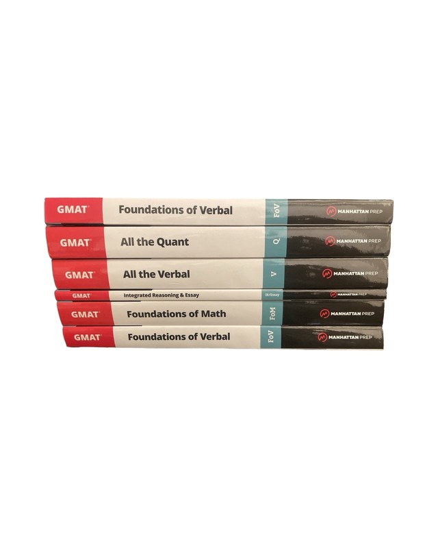Manhattan Prep Gmat Prep All the Verbal Quant Foundations Of Verbal Math