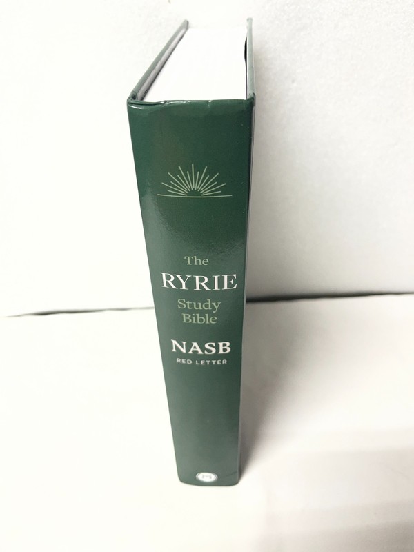 Ryrie NASB Study Bible Hardback Red Letter Indexed by Charles C. Ryrie and A.... gallery