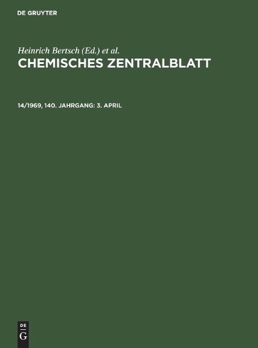 4/3/24 by Deutsche Chemische Gesellschaft, Heinrich Bertsch,… – 9783112487495