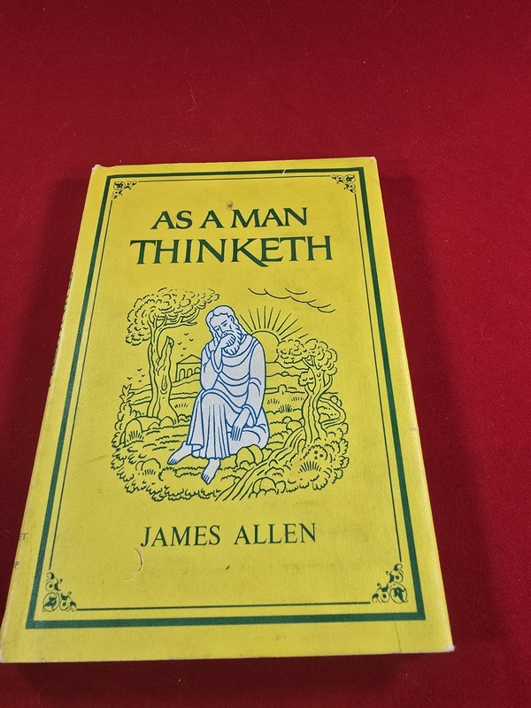 James Allen As a Man Thinketh Grosset & Dunlap 1976 Hardcover Spirituality