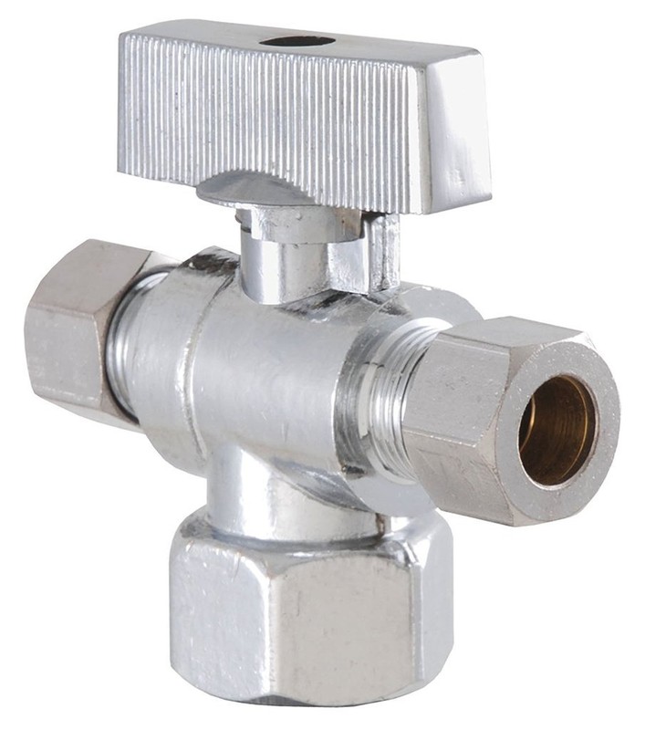 LDR 537 5501QT 3/8-Inch Comp by 3/8-Inch Comp by 1/2-Inch
