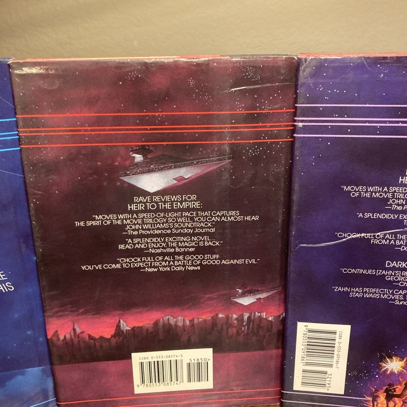 Star Wars Thrawn Trilogy Hard Cover 1st Editions Timothy Zahn gallery