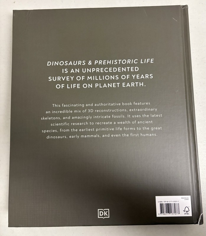 Dk Dinosaurs and Prehistoric Life Exclusive Edition with Deluxe Foil Print gallery