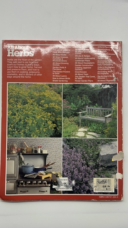 Vintage Ortho Books Gardening Lot Vegetables Herbs Azaleas 1970s gallery