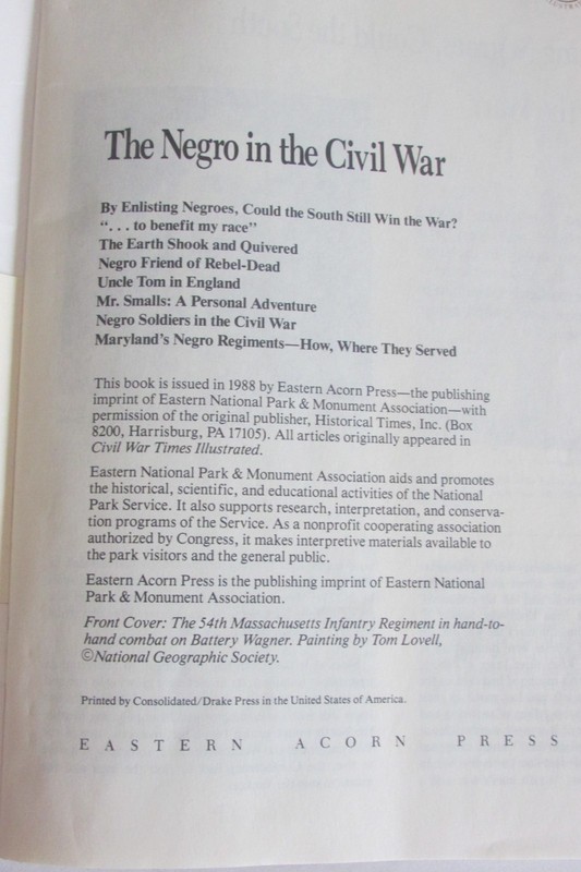 The Negro in the Civil War (National Park Service Reprint) Stephen Ambrose gallery